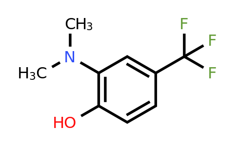 CAS 1022251-43-9 | 2-(Dimethylamino)-4-(trifluoromethyl)phenol