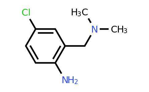 CAS 1022251-72-4 | 4-chloro-2-[(dimethylamino)methyl]aniline