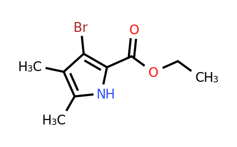 CAS 102236-53-3 | Ethyl 3-bromo-4,5-dimethyl-1H-pyrrole-2-carboxylate