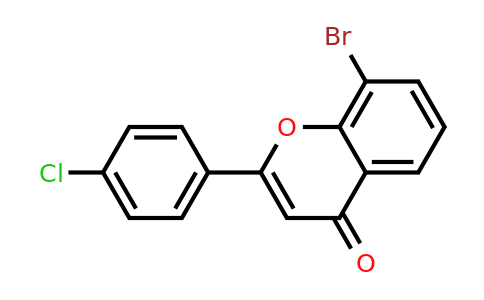 CAS 102260-63-9 | 8-Bromo-2-(4-chlorophenyl)-4H-chromen-4-one