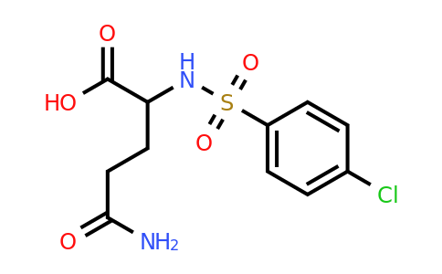 CAS 102268-64-4 | 4-carbamoyl-2-(4-chlorobenzenesulfonamido)butanoic acid