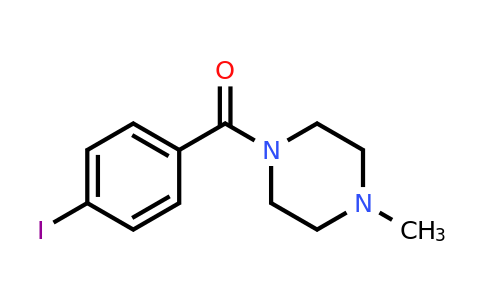 CAS 102294-90-6 | 1-(4-Iodobenzoyl)-4-methylpiperazine