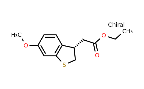 CAS 1022979-98-1 | (S)-Ethyl 2-(6-methoxy-2,3-dihydrobenzo[b]thiophen-3-yl)acetate
