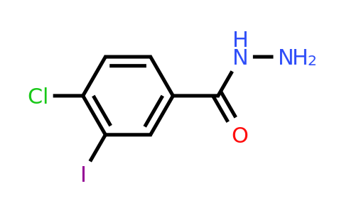 CAS 1023186-30-2 | 4-Chloro-3-iodobenzohydrazide
