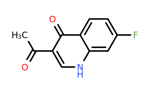 CAS 1023293-76-6 | 3-Acetyl-7-fluoroquinolin-4(1H)-one