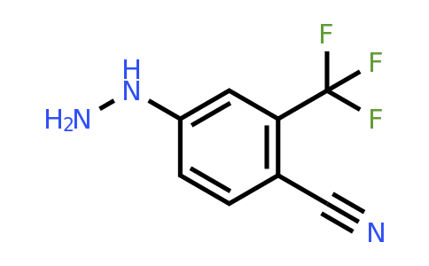 CAS 1023795-47-2 | 4-Hydrazinyl-2-(trifluoromethyl)benzonitrile