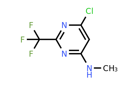 CAS 1023813-53-7 | 6-Chloro-N-methyl-2-(trifluoromethyl)pyrimidin-4-amine
