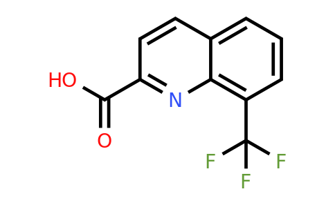 CAS 1023815-99-7 | 8-(Trifluoromethyl)quinoline-2-carboxylic acid