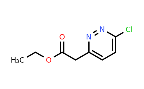 CAS 1023817-10-8 | (6-Chloro-pyridazin-3-YL)-acetic acid ethyl ester