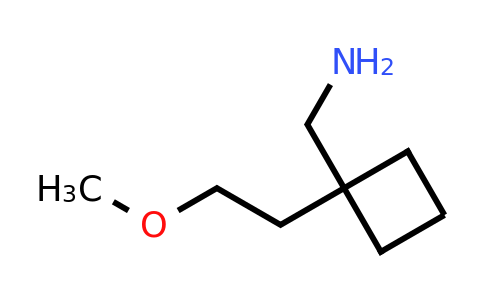 CAS 1023888-30-3 | 1-[1-(2-methoxyethyl)cyclobutyl]methanamine