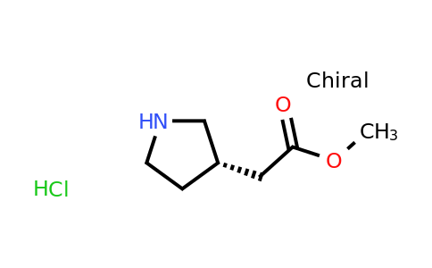 CAS 1024038-33-2 | (S)-Methyl 2-(pyrrolidin-3-yl)acetate hydrochloride