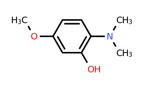 CAS 102439-34-9 | 2-(Dimethylamino)-5-methoxyphenol