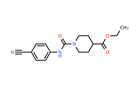 CAS 1024487-04-4 | Ethyl 1-[(4-cyanophenyl)carbamoyl]piperidine-4-carboxylate