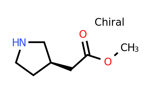 CAS 1024586-63-7 | methyl 2-[(3R)-pyrrolidin-3-yl]acetate