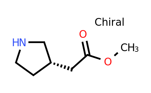 CAS 1024586-64-8 | methyl 2-[(3S)-pyrrolidin-3-yl]acetate