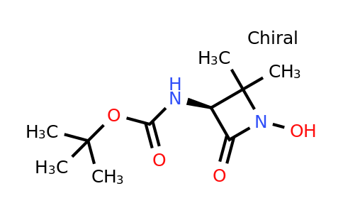 CAS 102507-31-3 | tert-butyl N-[(3S)-1-hydroxy-2,2-dimethyl-4-oxoazetidin-3-yl]carbamate