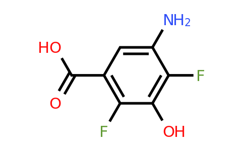 CAS 1025127-35-8 | 5-amino-2,4-difluoro-3-hydroxybenzoic acid
