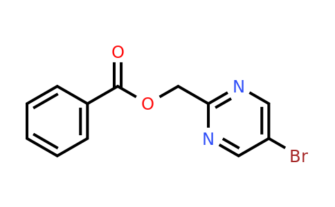 CAS 1025351-12-5 | (5-Bromopyrimidin-2-yl)methyl benzoate