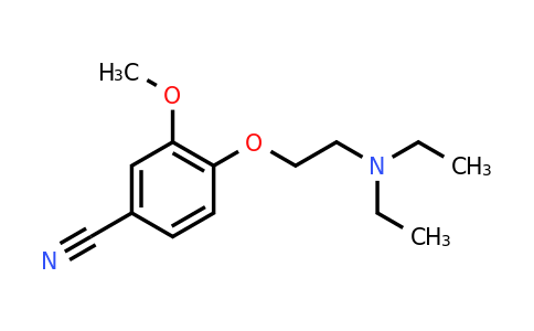 CAS 102551-56-4 | 4-[2-(Diethylamino)ethoxy]-3-methoxybenzonitrile
