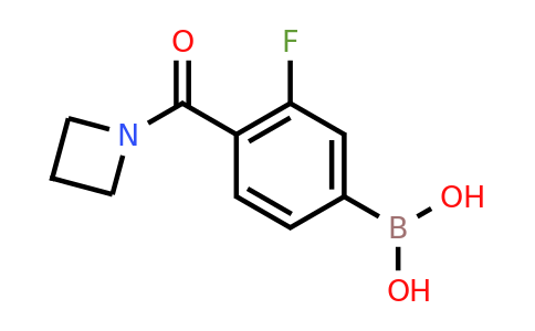CAS 1025664-36-1 | (4-(Azetidine-1-carbonyl)-3-fluorophenyl)boronic acid