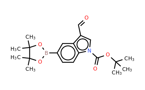 CAS 1025707-92-9 | N-BOC-3-formyl-5-indoleboronic acid pinacol ester