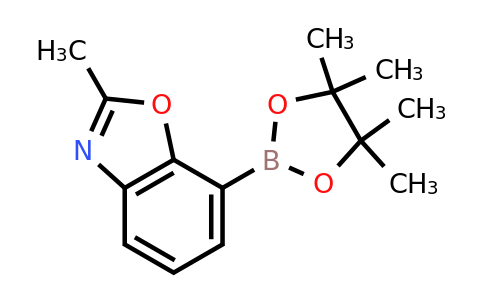 2-Methyl-7-(4,4,5,5-tetramethyl-1,3,2-dioxaborolan-2-YL)benzo[D]oxazole
