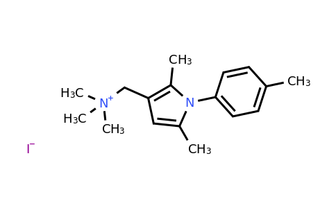 CAS 1025737-67-0 | {[2,5-dimethyl-1-(4-methylphenyl)-1H-pyrrol-3-yl]methyl}trimethylazanium iodide