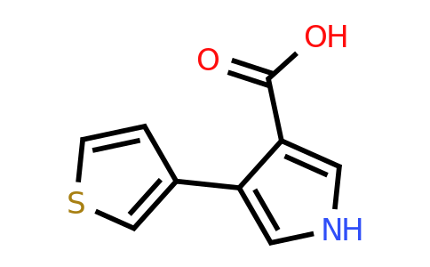 CAS 1026173-90-9 | 4-(Thiophen-3-yl)-1H-pyrrole-3-carboxylic acid