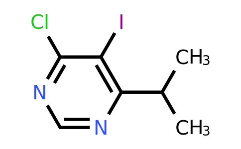CAS 1026726-81-7 | 4-Chloro-5-iodo-6-isopropylpyrimidine