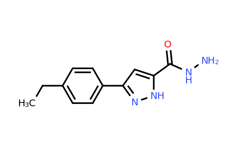 CAS 1026764-45-3 | 3-(4-ethylphenyl)-1H-pyrazole-5-carbohydrazide