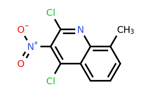 CAS 1026839-46-2 | 2,4-Dichloro-8-methyl-3-nitroquinoline