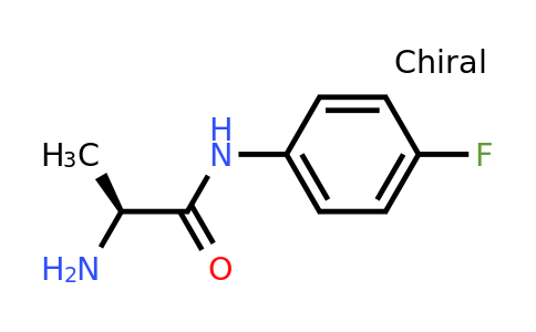 CAS 1026868-16-5 | (S)-2-Amino-N-(4-fluorophenyl)propanamide