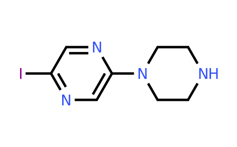 CAS 1026956-27-3 | 2-Iodo-5-piperazin-1-ylpyrazine