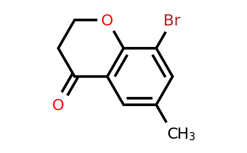 CAS 1026982-77-3 | 8-Bromo-6-methyl-3,4-dihydro-2H-1-benzopyran-4-one