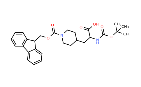 CAS 1027337-09-2 | 4-(2-Tert-butoxycarbonylamino-2-carboxy-ethyl)-piperidine-1-carboxylic acid 9H-fluoren-9-ylmethyl ester