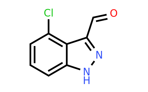 CAS 102735-85-3 | 4-Chloro-3-(1H)indazole carboxaldehyde
