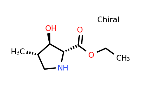 CAS 1027381-43-6 | ethyl (2R,3R,4S)-3-hydroxy-4-methyl-pyrrolidine-2-carboxylate