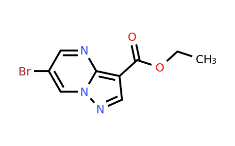 CAS 1027511-41-6 | ethyl 6-bromopyrazolo[1,5-a]pyrimidine-3-carboxylate