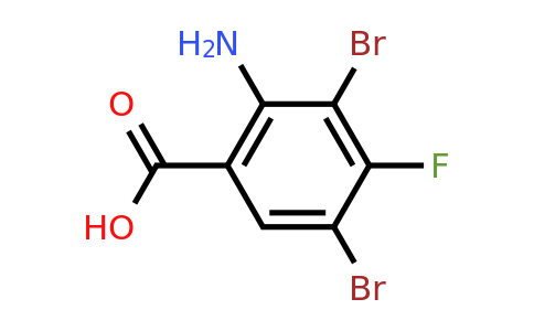 CAS 1027512-91-9 | 2-Amino-3,5-dibromo-4-fluorobenzoic acid