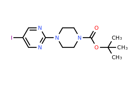 CAS 1027616-32-5 | tert-butyl 4-(5-iodopyrimidin-2-yl)piperazine-1-carboxylate