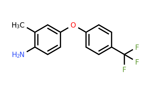 CAS 102766-74-5 | 2-Methyl-4-(4-(trifluoromethyl)phenoxy)aniline