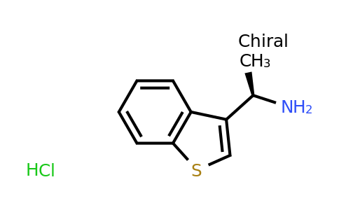 CAS 1027709-85-8 | (1R)-1-(1-benzothiophen-3-yl)ethan-1-amine hydrochloride