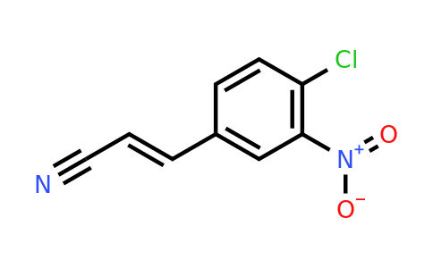 CAS 1027720-44-0 | 3-(4-Chloro-3-nitro-phenyl)-acrylonitrile