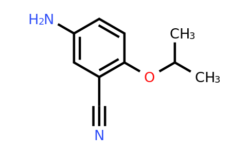 CAS 1027997-04-1 | 5-amino-2-(propan-2-yloxy)benzonitrile