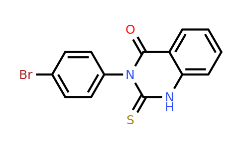 CAS 1028-39-3 | 3-(4-bromophenyl)-2-sulfanylidene-1,2,3,4-tetrahydroquinazolin-4-one