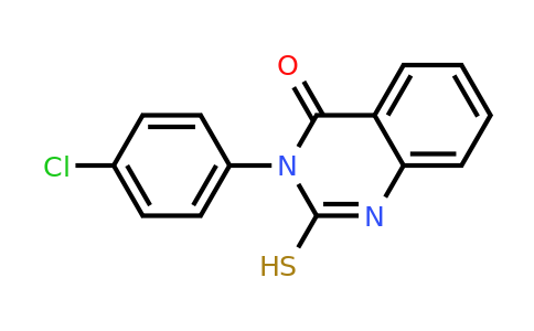 CAS 1028-40-6 | 3-(4-chlorophenyl)-2-sulfanyl-3,4-dihydroquinazolin-4-one