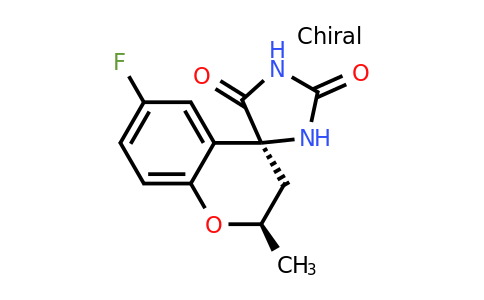 CAS 102916-95-0 | (2R,4S)-6-Fluoro-2-methylspiro[chroman-4,4'-imidazolidine]-2',5'-dione