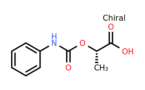 CAS 102936-05-0 | (S)-2-((Phenylcarbamoyl)oxy)propanoic acid