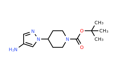 CAS 1029413-55-5 | tert-butyl 4-(4-amino-1H-pyrazol-1-yl)piperidine-1-carboxylate
