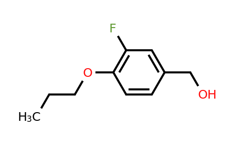 CAS 1029437-25-9 | (3-Fluoro-4-propoxyphenyl)methanol